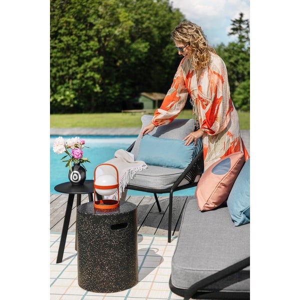 Crni vrtni dvosjed Bonami Selection North-image-2