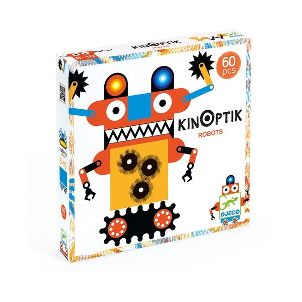 Kreativni set Kinoptik Robots - Djeco-image-1