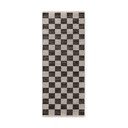 Crna/krem obostrana/ručno rađena staza od mješavine jute 80x200 cm Rex – Hanse Home