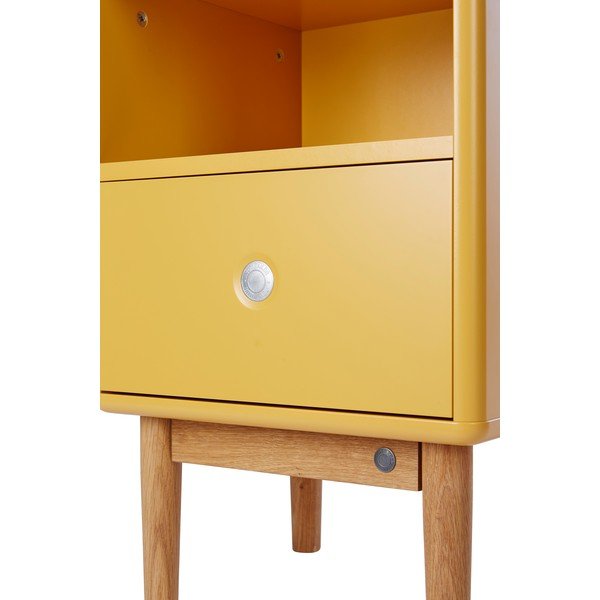 Senf žuti noćni ormarić Color Box – Tom Tailor-image-1