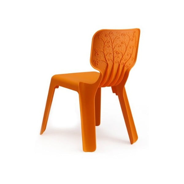 Alma dječja stolica na slaganje, narančasta