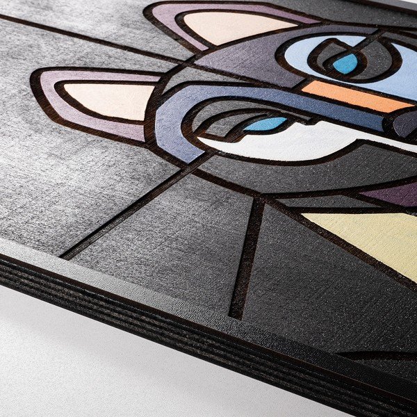 Slika 39x59 cm Wolf - Wallity-image-3