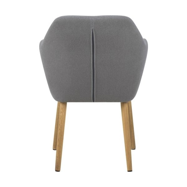 Svjetlosiva stolica za blagovaonicu Actona Emilia-image-3