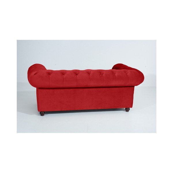Crvena sofa Max Winzer Orleans Velvet, 196 cm-image-4