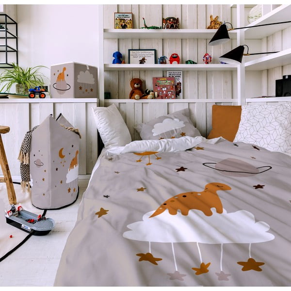 Posteljina od pamučnog satena Butter Kings Up In The Sky, 140 x 200 cm-image-1