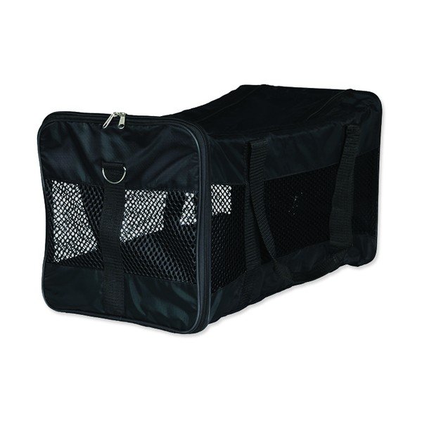Crni transporter za kućne ljubimce 27x46,5 cm Trixie – Plaček Pet Products-image-2
