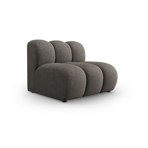 Tamno siva modularna sjedeća garnitura (srednji modul ) Lupine – Micadoni Home-image-1