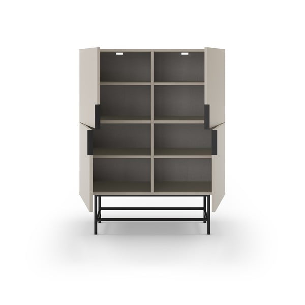 Krem ormarić 100x128 cm Eldia – Marckeric-image-2