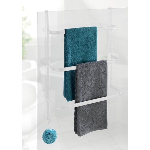 Mat bijeli željezan viseći držač za ručnike Irpinia – Wenko-image-2