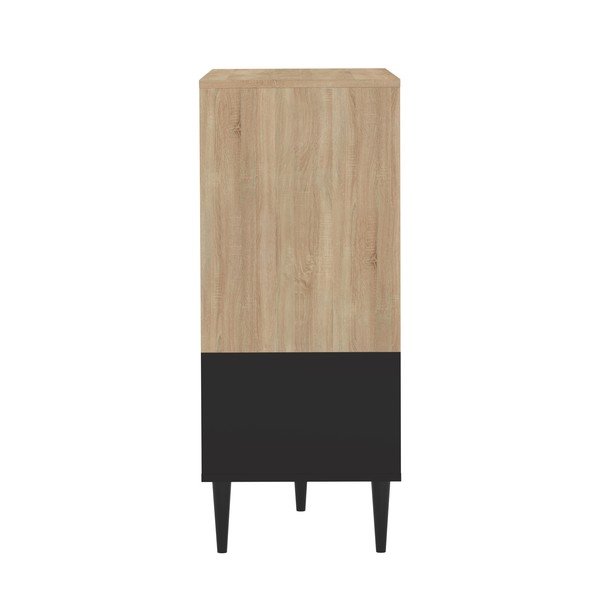 Crna donja komoda u TemaHome Horizon hrast dekoru-image-3