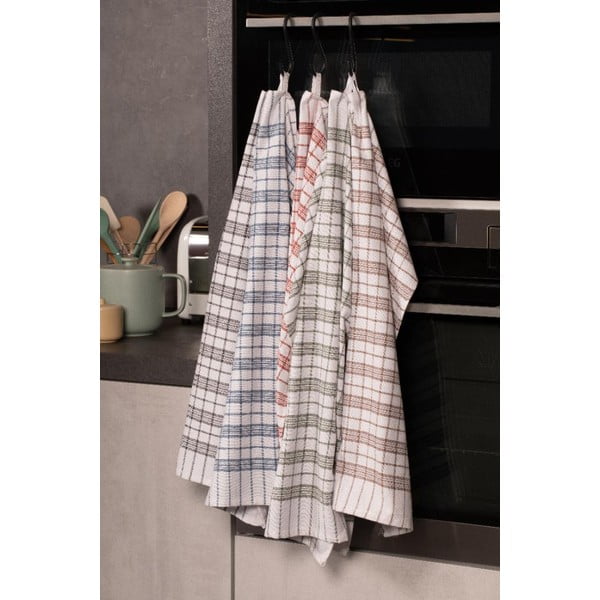 Pamučni ručnici u setu od 3 kom 70x50 cm - Tiseco Home Studio-image-1