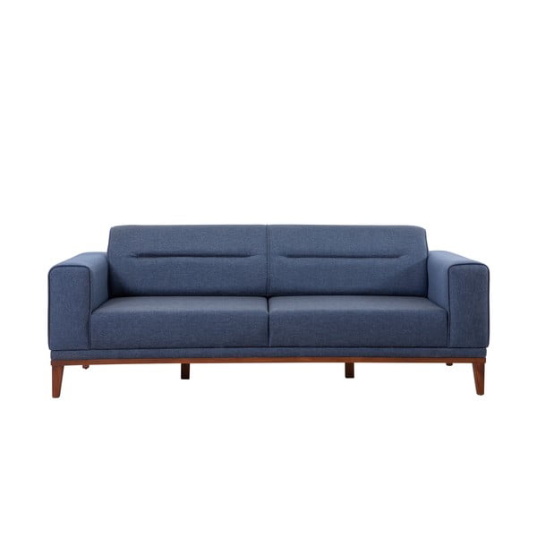 Tamno plava sklopiva sofa 223 cm Liones – Artie