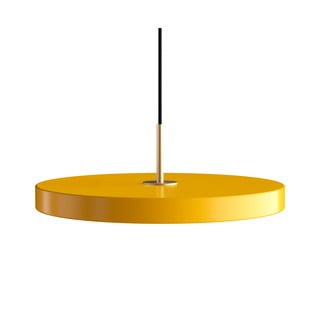 Žuta  LED viseća svjetiljka s metalnim sjenilom ø 43 cm Asteria – UMAGE
