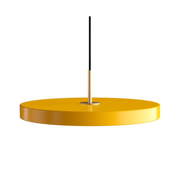 Žuta  LED viseća svjetiljka s metalnim sjenilom ø 43 cm Asteria – UMAGE