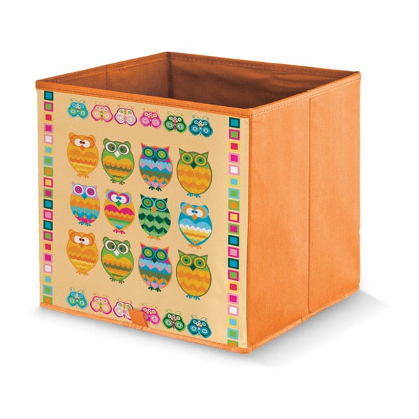 Narančasta kutija Domopak Stamps, dužina 32 cm