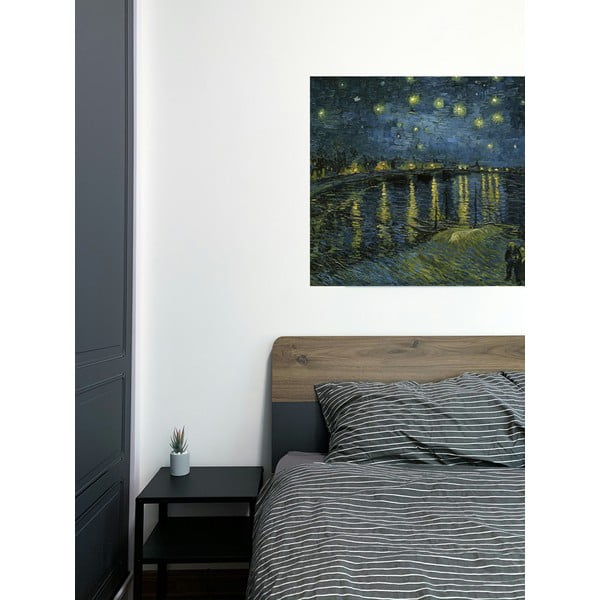 Slika reprodukcija 90x70 cm The Starry Night, Vincent van Gogh – Fedkolor-image-1