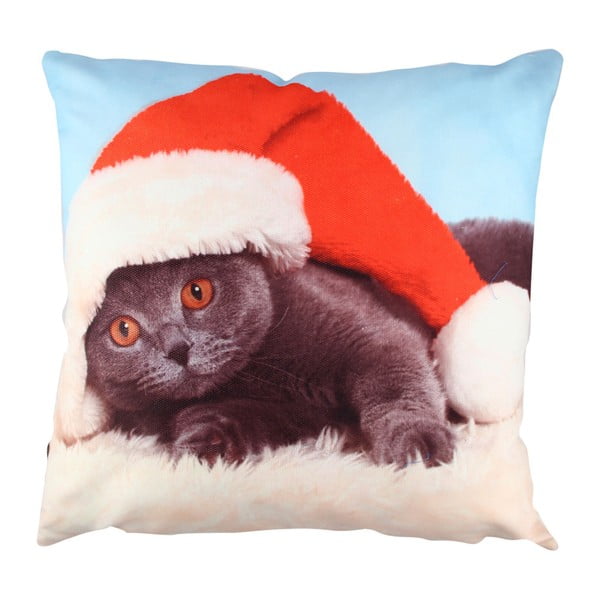 Jastuk Božićna mačka, 43 x 43 cm