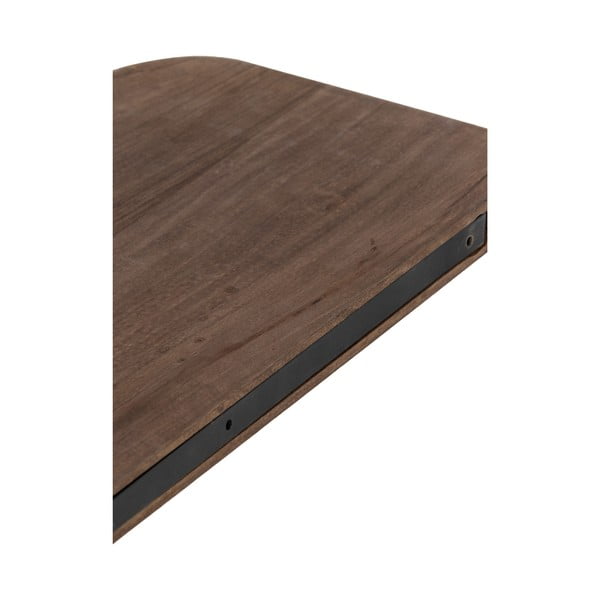 Smeđa polica od masivnog manga 50 cm Tarontu – Light & Living-image-2