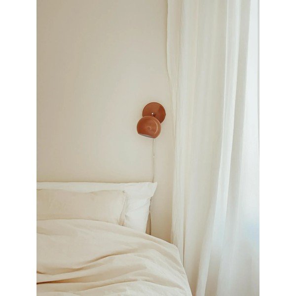 Smeđa zidna lampa s utikačem Pop – Markslöjd-image-1