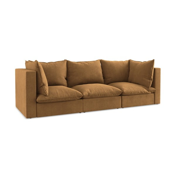 Sofa boja terakote 255 cm Manao – Makamii-image-1