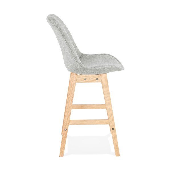 Sive bar stolica Cocoon Qoop Mini, sedam visina 65 cm-image-2