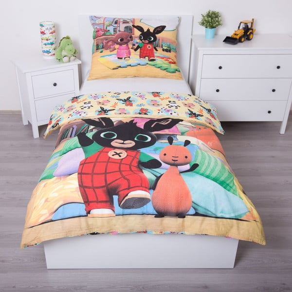 Pamučna dječja posteljina za krevet za jednu osobu 140x200 cm Bing – Jerry Fabrics-image-2