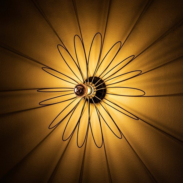 Crna zidna lampa Hemdem – Opviq lights-image-2