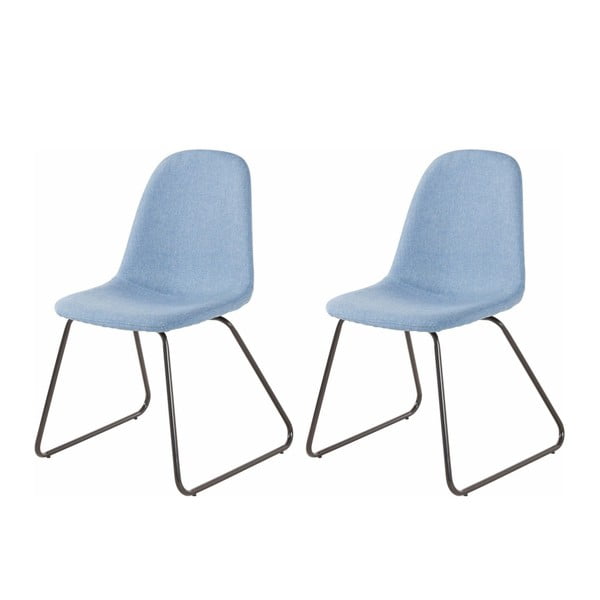 Set od 2 plave blagovaonske stolice Støraa Colombo