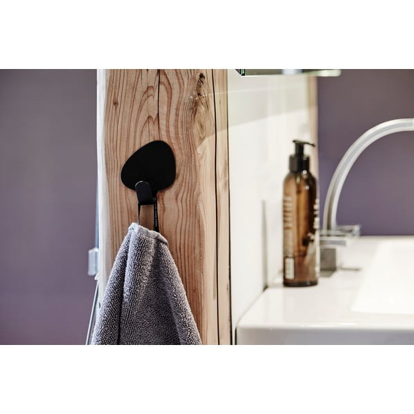 Crne željezne kuke u setu 2 kom Curve M Nupo – LIND DNA-image-1