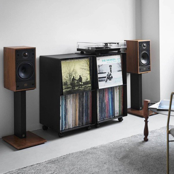 Crni metalni regal na kotačima 40x73x38 cm Tower – YAMAZAKI-image-3