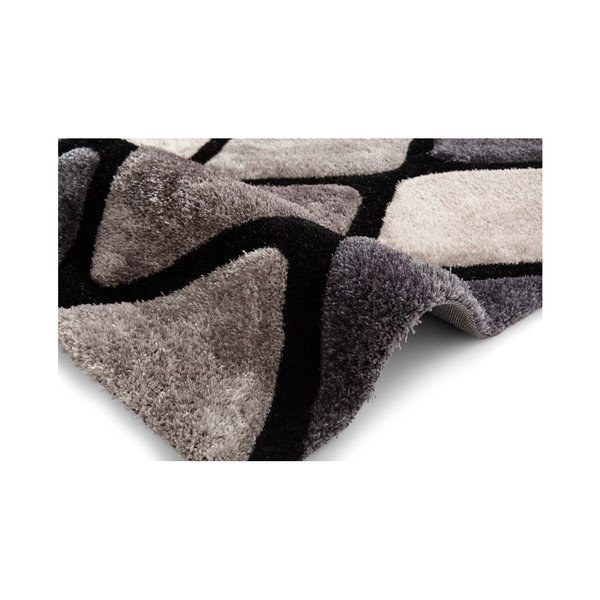 Tamno sivi ručno rađen tepih 120x170 cm Noble House – Think Rugs-image-2