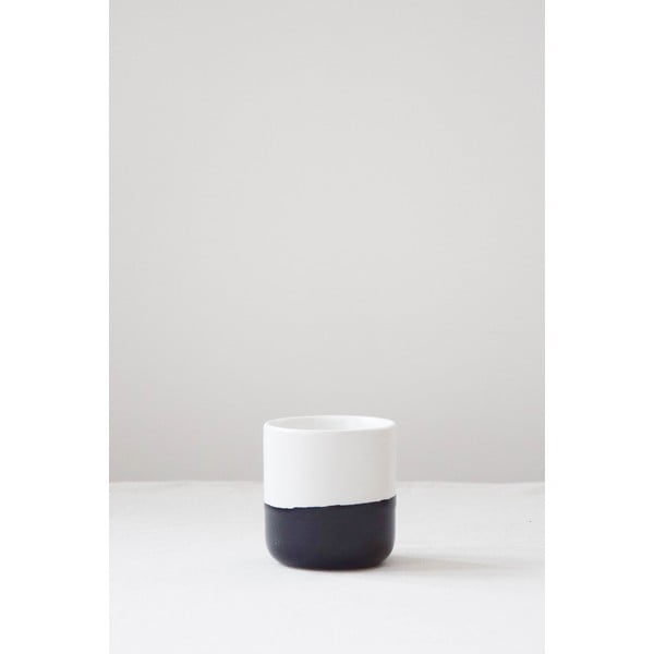 Crno-bijela šalica ÅOOMI Luna, 400 ml-image-1