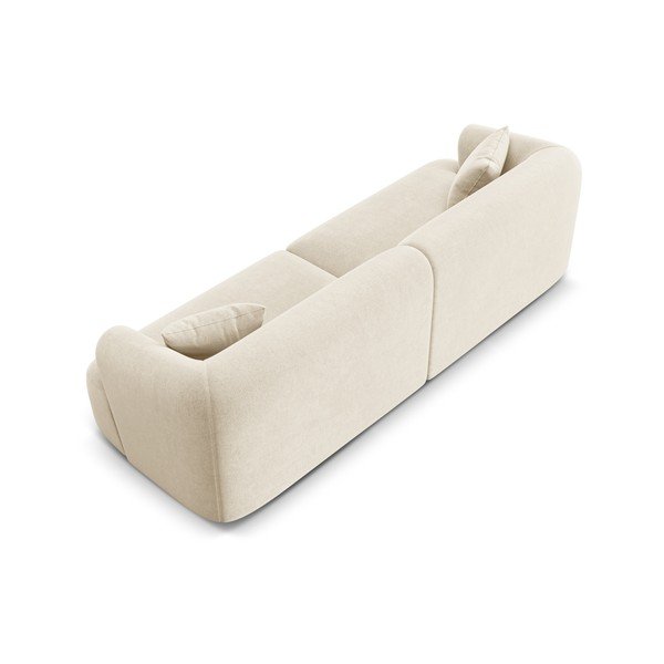 Bež baršunasti sofa 255 cm Campi – Cosmopolitan Design-image-4