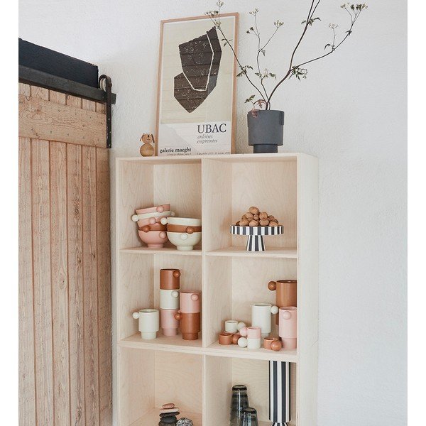 Svijetlo ružičasta porculanska zdjelica za posluživanje Inka – OYOY Living Design-image-1