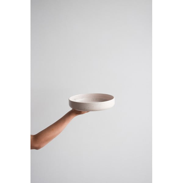 Svijetloružičasta zemljana zdjela ÅOOMI Dust, ø 23,5 cm-image-1