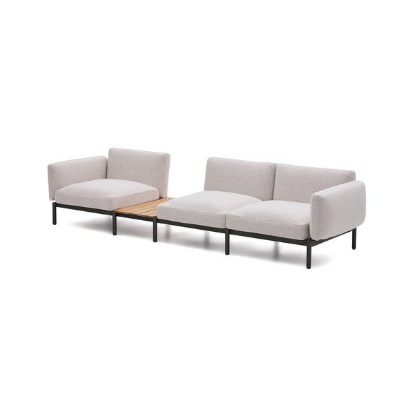 Bež podstavljena vrtna sofa Sorells – Kave Home