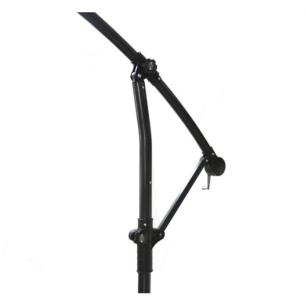 Sivi suncobran ø 300 cm Free Pole - Rojaplast-image-2