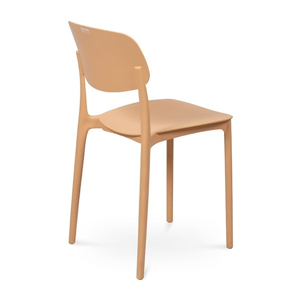 Plastična vrtna stolica boja breskve Hébé – Bonami Essentials-image-2