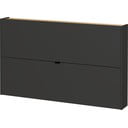 Antracitno sivi preklopni ormarić za cipele Ameca – Germania