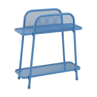 Plavi metalni stolić za balkon Garden Pleasure MWH, visina 70 cm