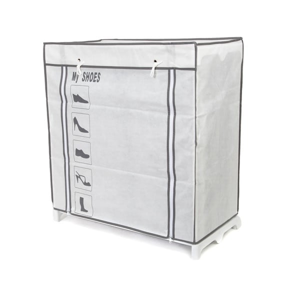 Crna tekstilna polica za cipela Compactor Shoes, 25 pretinaca-image-3