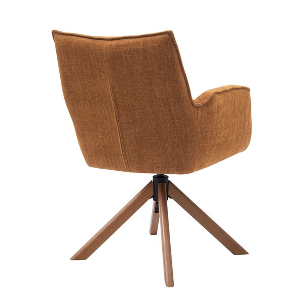 Narančaste podstavljene blagovaonske stolice u setu 2 kom Marilla – Unique Furniture-image-4