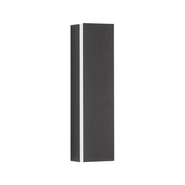 Mat crna LED zidna lampa aluminijska Colby – Nova Luce