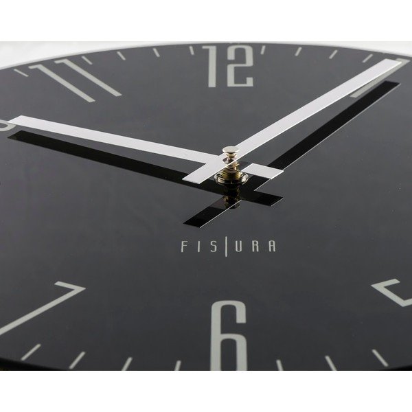 Sat Fisura Slim crni, ⌀ 35 cm-image-1