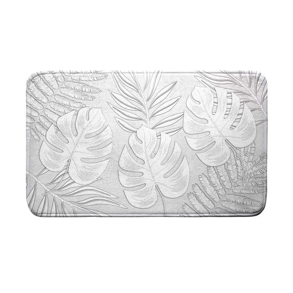 Svijetlo siva kupaonska prostirka 45x75 cm Amber – douceur d'intérieur