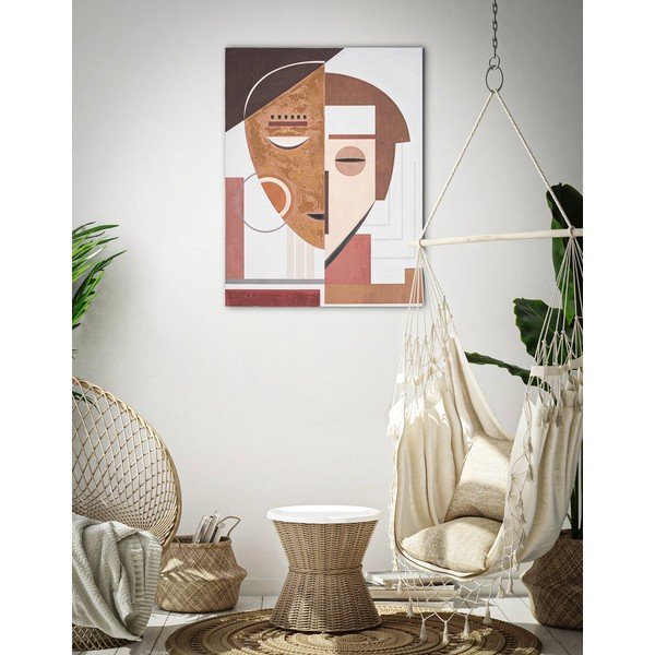 Ručno oslikana slika Mauro Ferretti Ethic Face, 60 x 80 cm-image-1