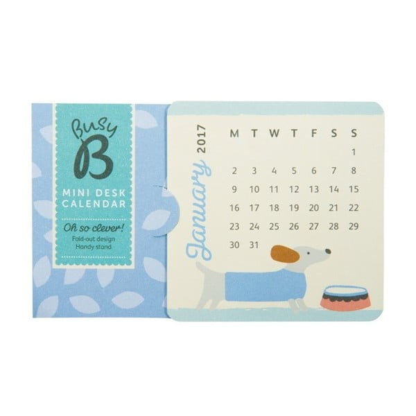 Mini stolni kalendar Busy B Cute 2017-image-4