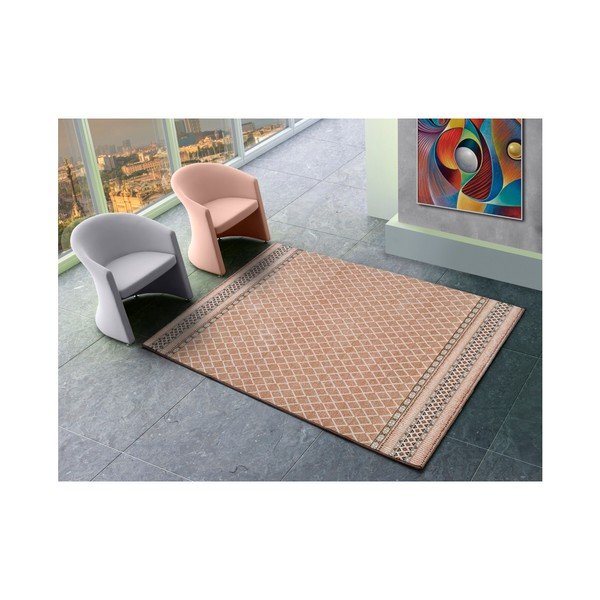 Ružičasti tepih pogodan za vanjsku upotrebu Universal Sofia Pink Marro, 160 x 230 cm-image-1
