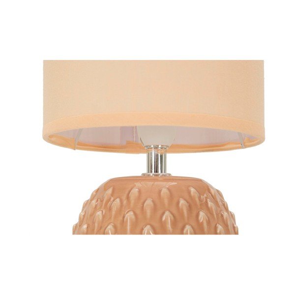 Stolna lampa keramička boja breskve s tekstilnim sjenilom (visina 27 cm) Pontus – Mauro Ferretti-image-4
