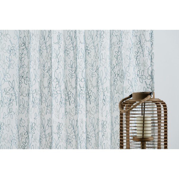 Bijelo-plava prozirna zavjesa 300x260 cm Urma – Mendola Fabrics-image-2